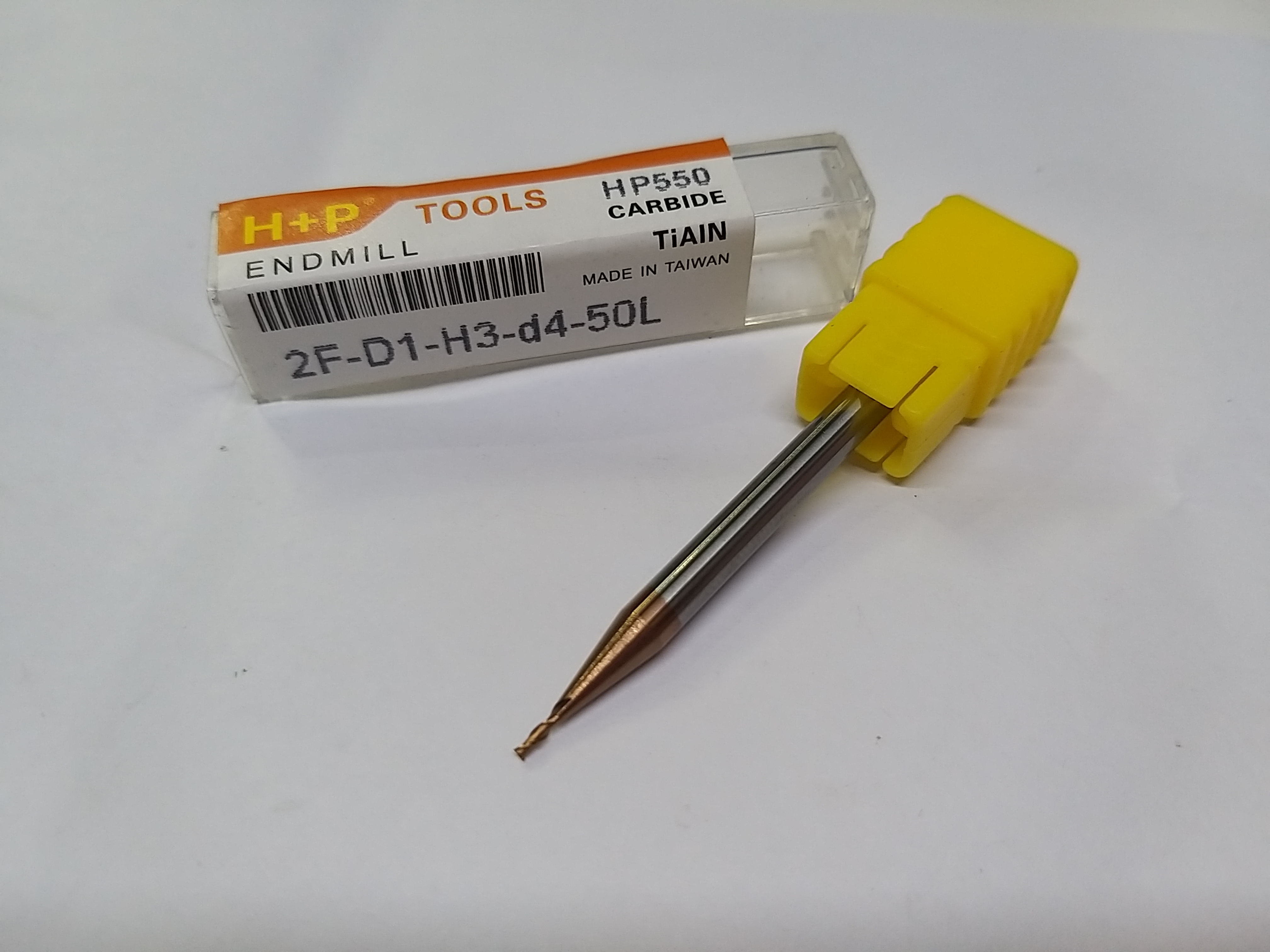 [HCM]Mũi Phay Hợp Kim CNC Vàng Trụ 2Me (1ly) Cao Cấp H+P