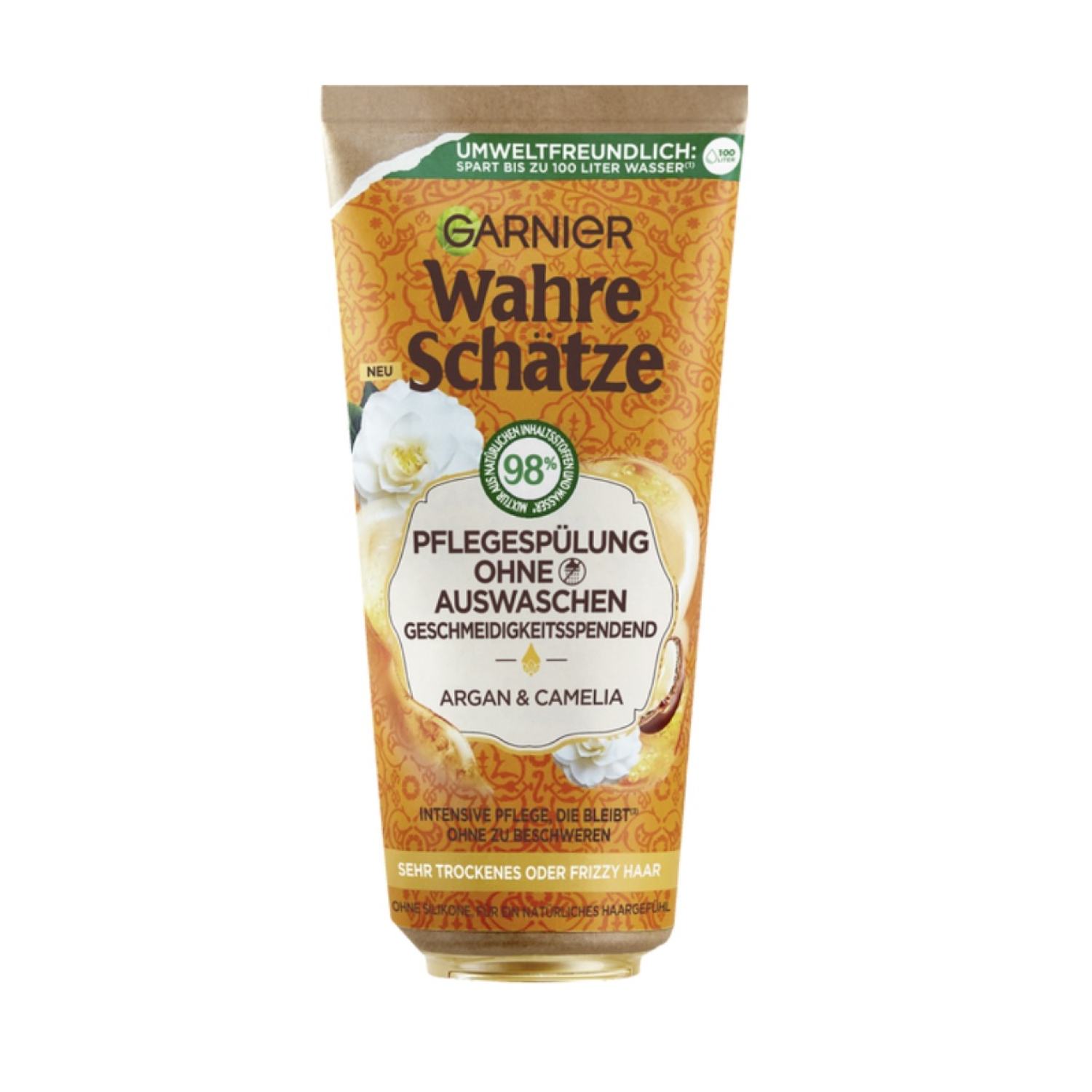 Dầu xả khô Garnier Wahre 200 ml chăm sóc mái tóc hư tổn - Hàng Đức