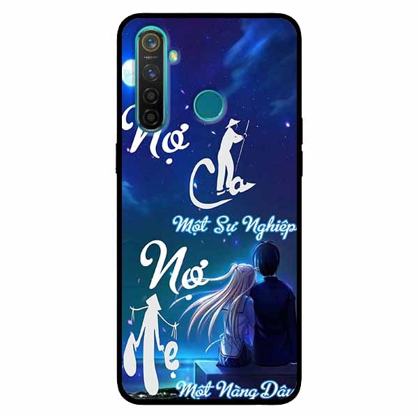 [HCM]Ốp Cường Lực Dẻo Đen Dành Cho Oppo Realme 5 5s  5i Mẫu Nợ Cha Một Nàng Dâu