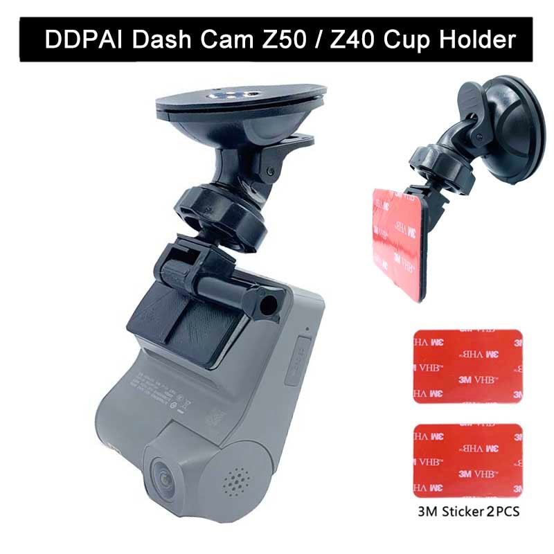 FOR DDPAI Dash Cam Z50 Z40 Cup holder 3M Film DDPAI Z40 Car DVR holder