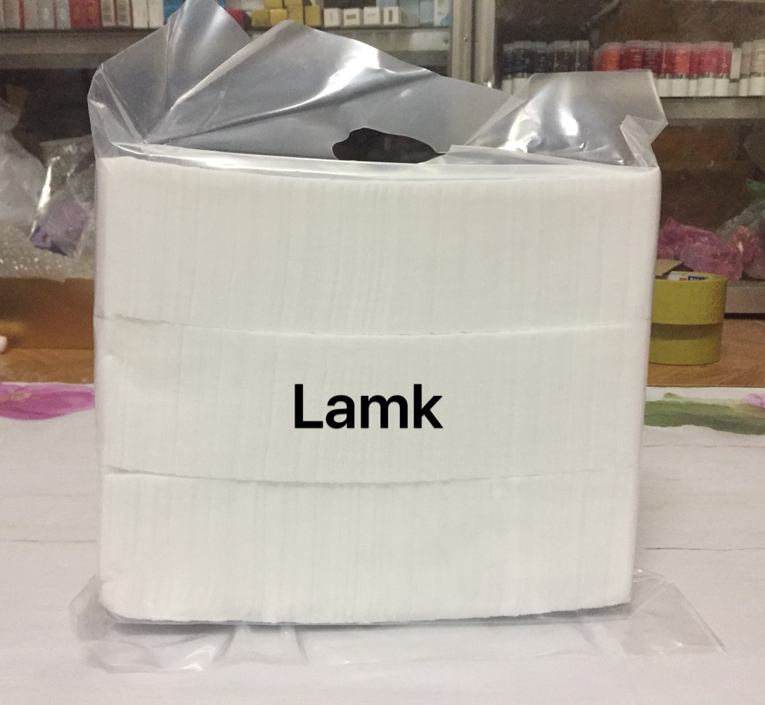 Bông cắt sẵn 2 lớp dày mịn trong tẩy trang, làm đẹp, phun xăm