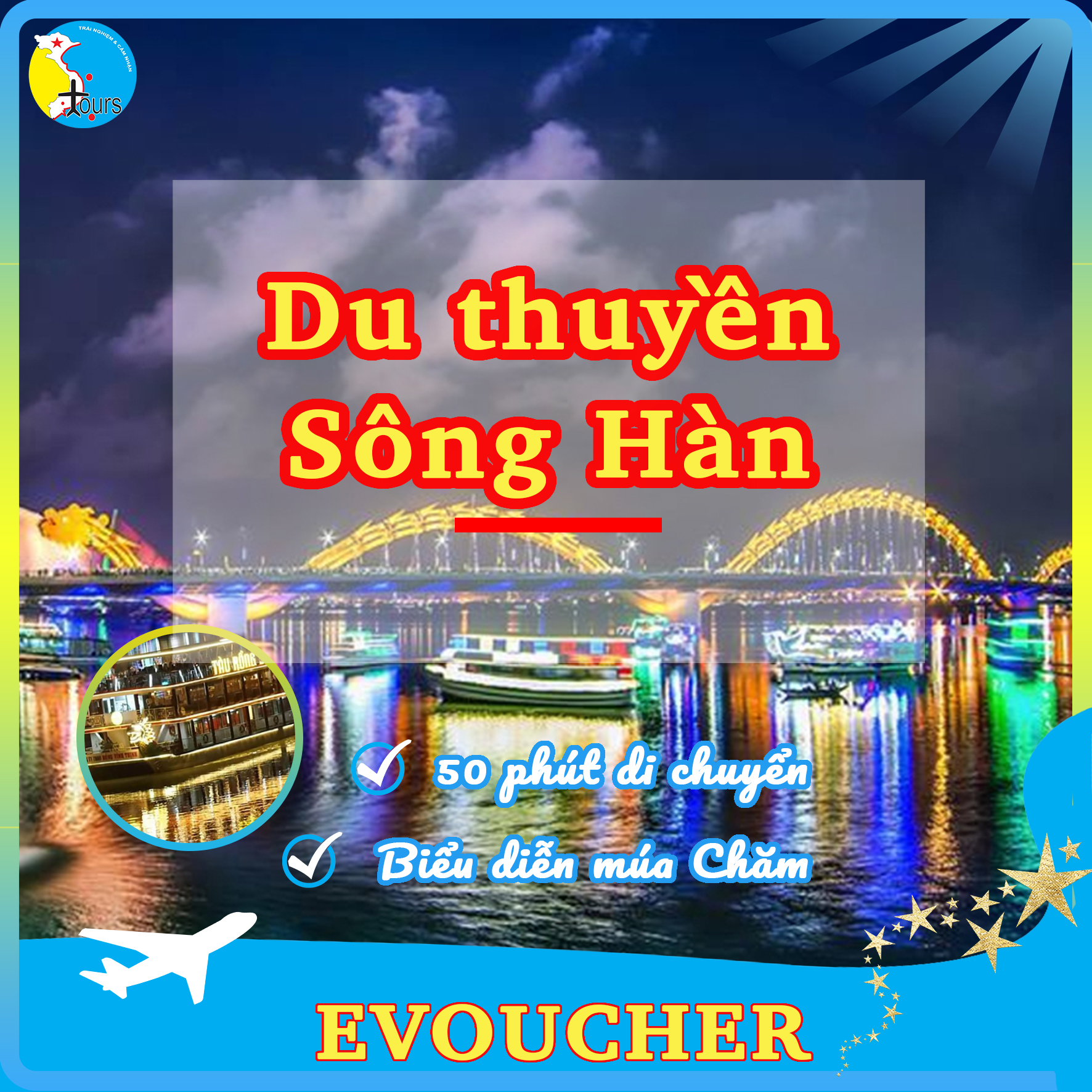 Vé du thuyền sông hàn - đà nẵng