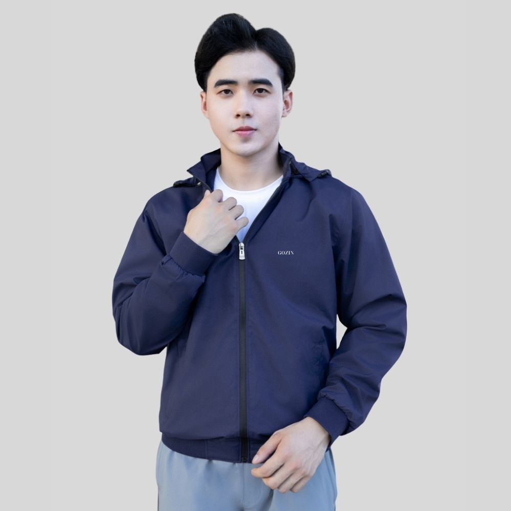 Áo khoác nam GOZIN.STORE cản gió cản bụi giữ ấm áo gió nam thể thao năng động JA07