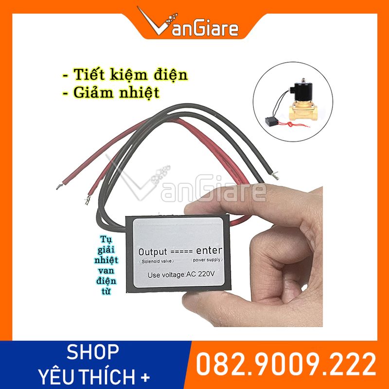 Tụ giải nhiệt và tiết kiệm điện năng cho van điện từ 220v 24v 12v