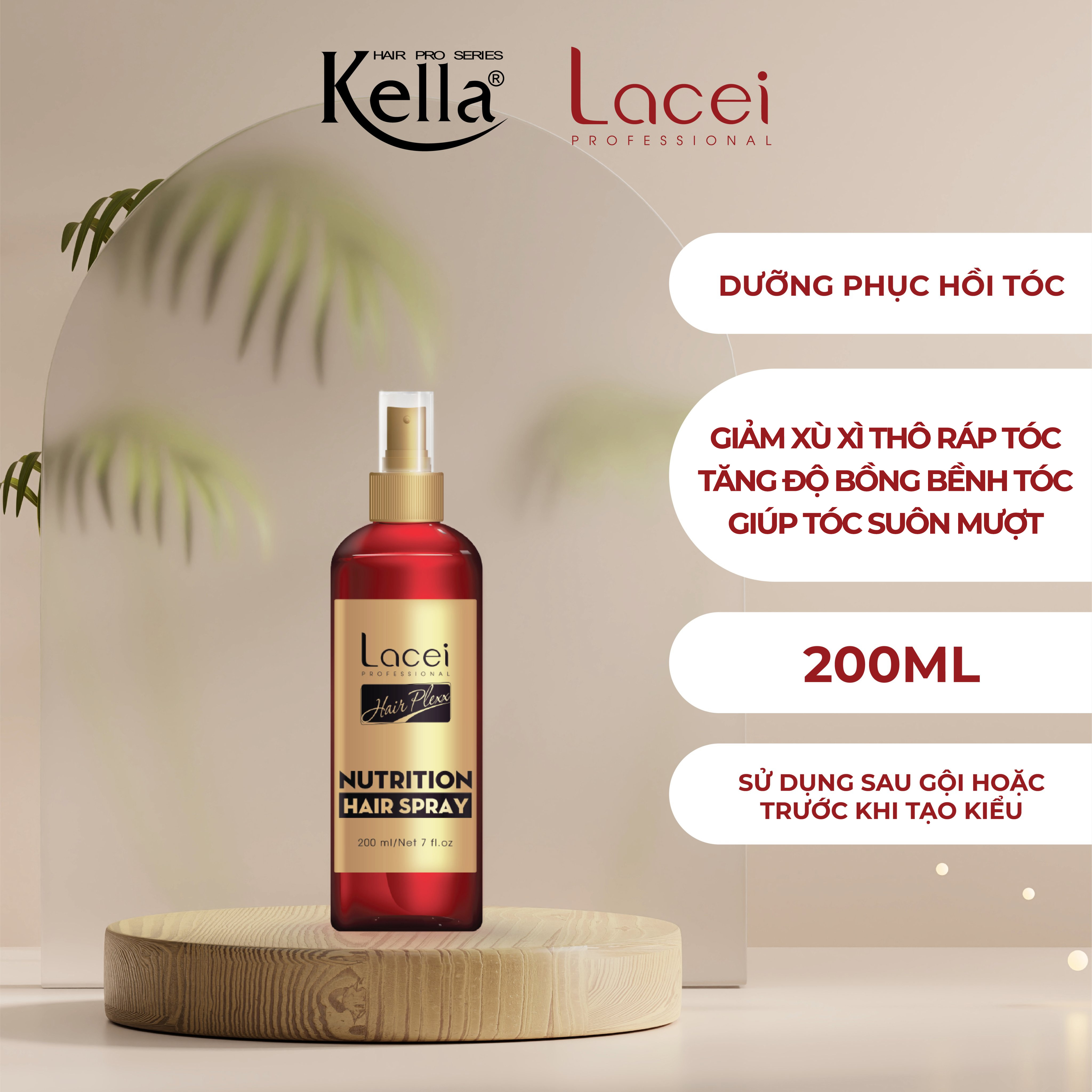 Sữa dưỡng phục hồi tóc Lacei Hair Plexx