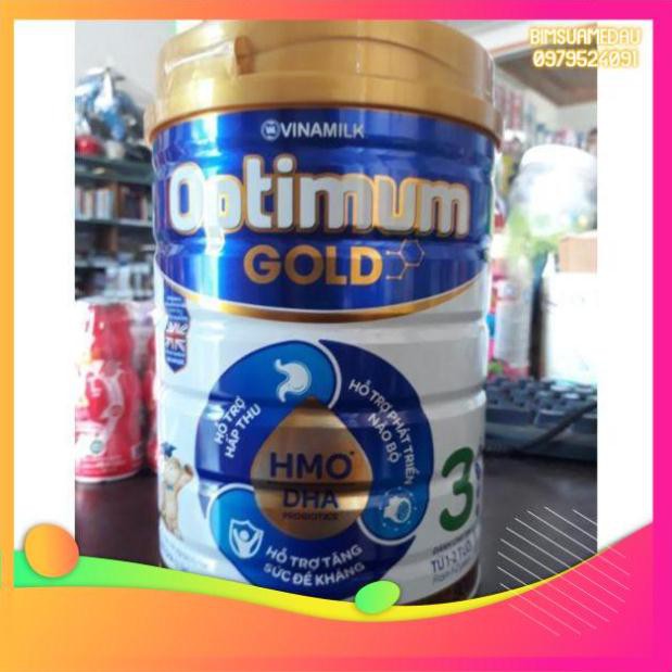 - sữa bột optimum gold 3 850g mẫu mới