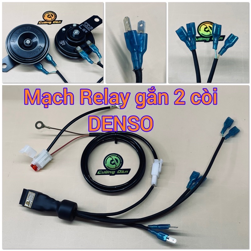 Relay chia còi DENSO cho xe máy