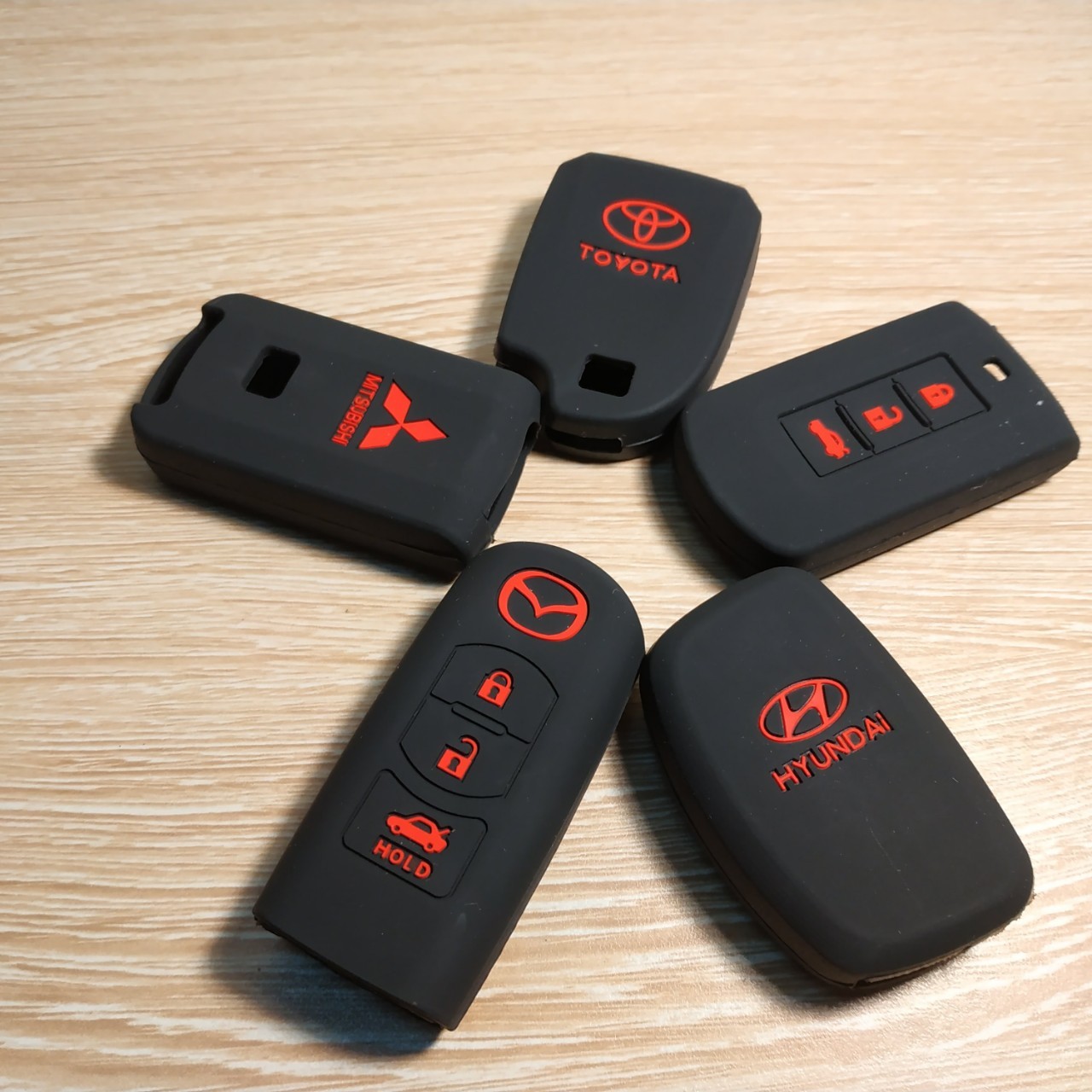Bọc Chìa Khóa Silicon Ô Tô Hyundai, Toyota, Honda, Mazda, Mitsubishi Các Đời Xe Mới - Slicon79