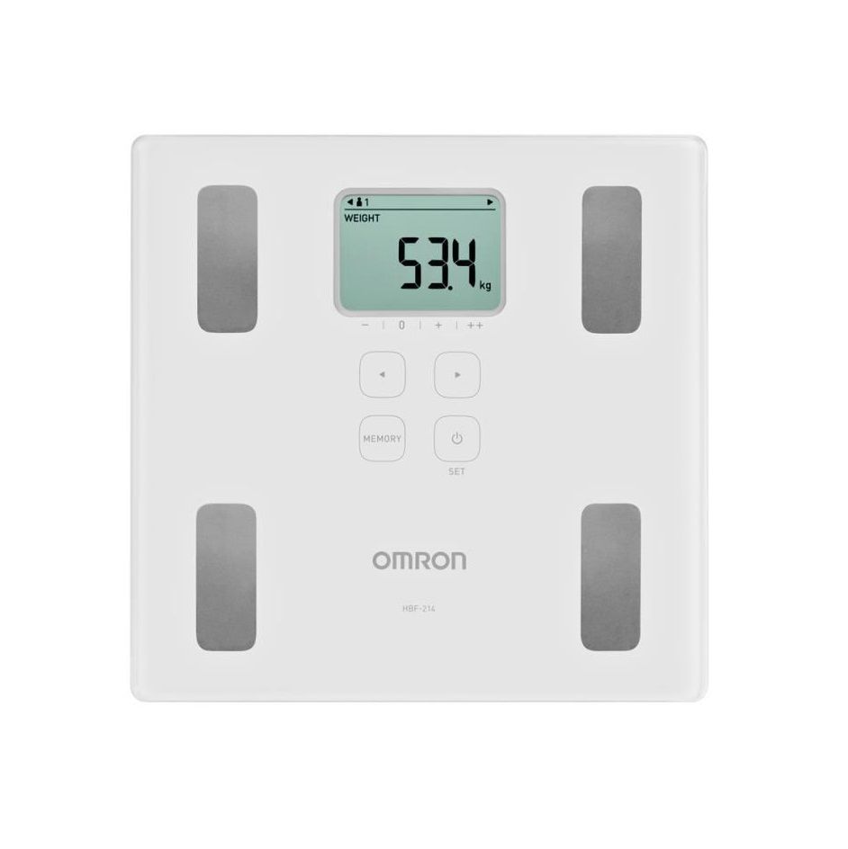 Cân đo lượng mỡ cơ thể omron hbf-214