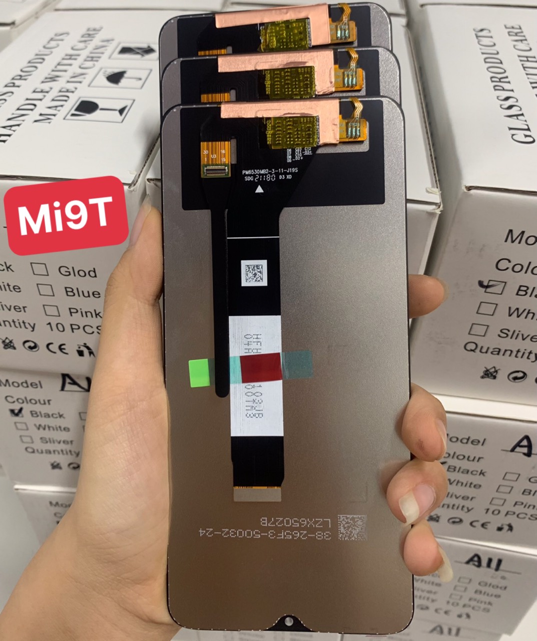Màn hình zin new Xiaomi Redmi 9T / Poco M3 nguyên bộ màu đen