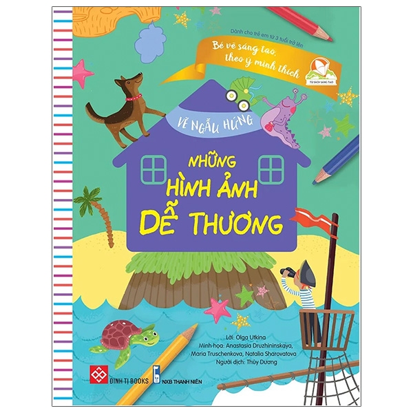 Fahasa - Vẽ Ngẫu Hứng - Những Hình Ảnh Dễ Thương