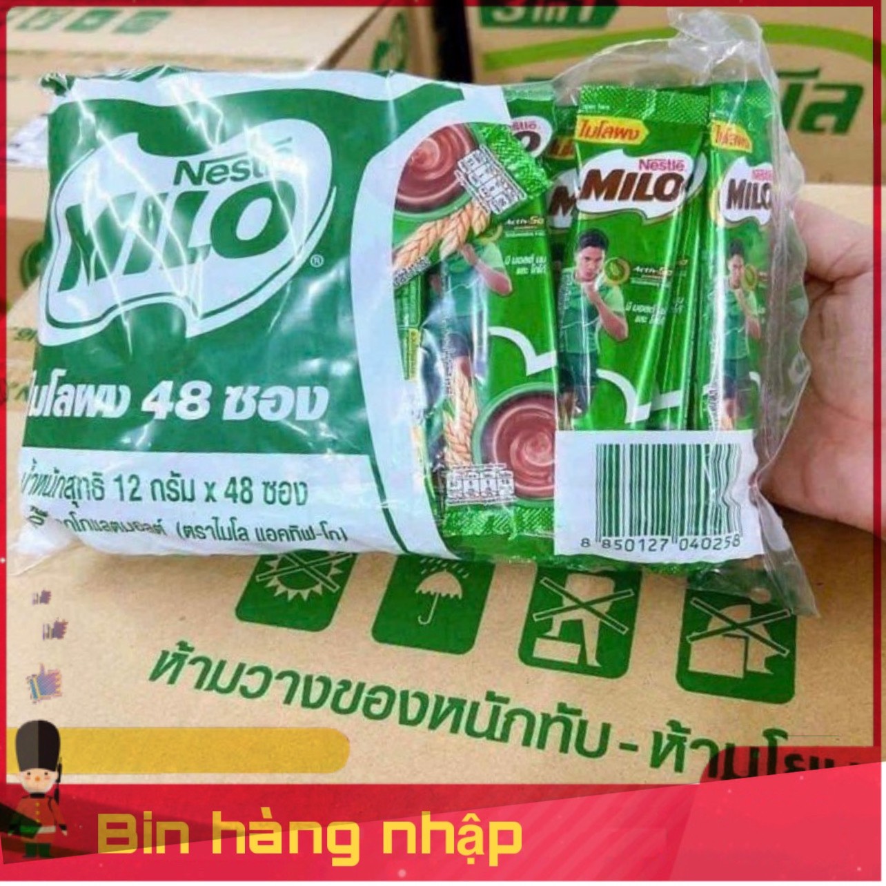 Bột sữa milo thái lan lốc 48 gói