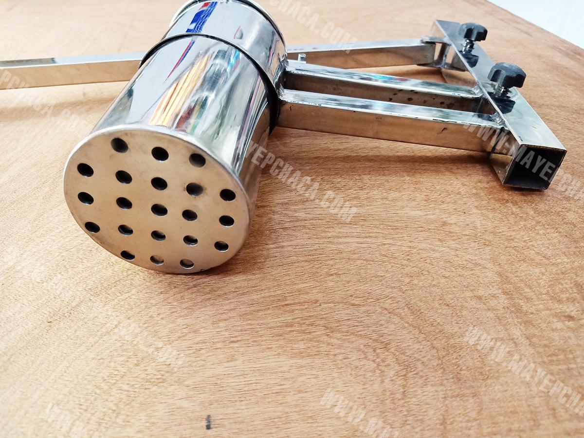 Khuôn và máy ép chả cá cho xe bánh mì chả cá  - Lớn