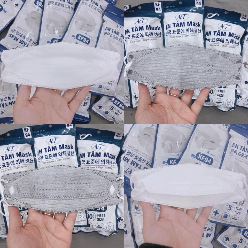 Khẩu trang KF94, khẩu trang 4D, khẩu trang kháng khuẩn an tâm