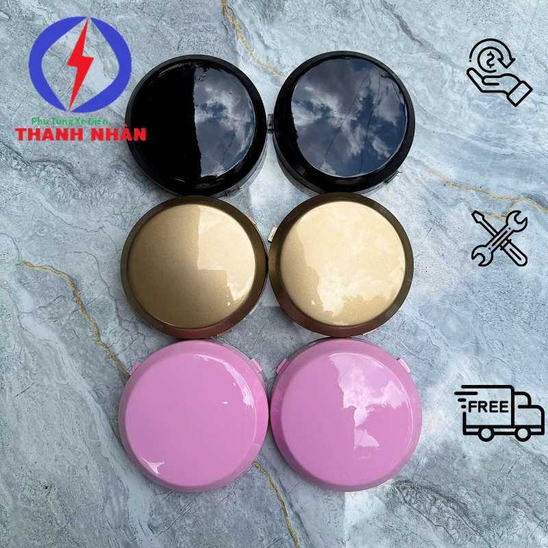 Nắp Ốp Tròn Dè Sau Z3 Xe Điện Màu Đen