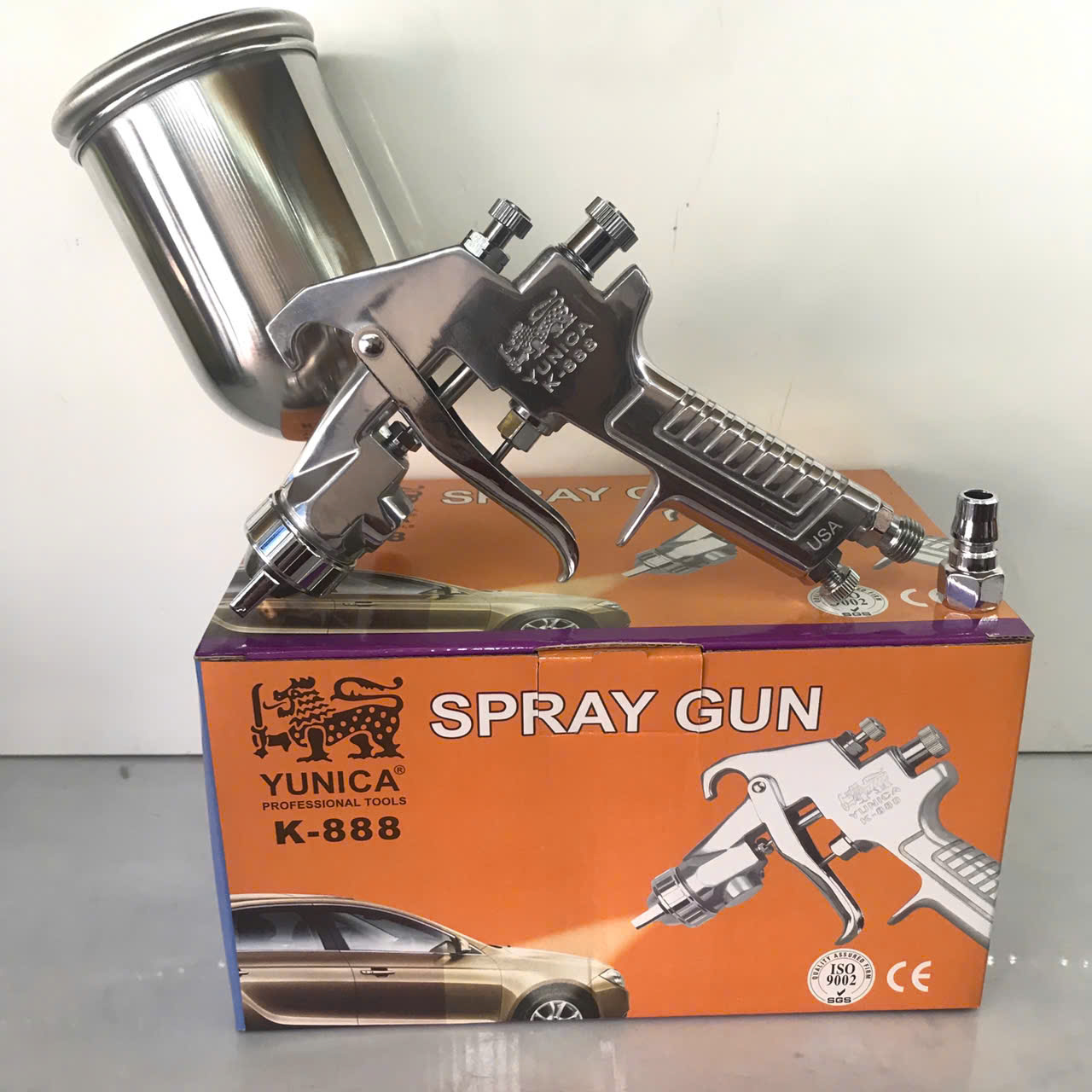 Dụng cụ phun sơn pu gỗ k888 yunica - k-888