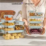 LBFMIT Hộp nhựa Tritan LocknLock Bisfree Modular Plus màu xanh mint