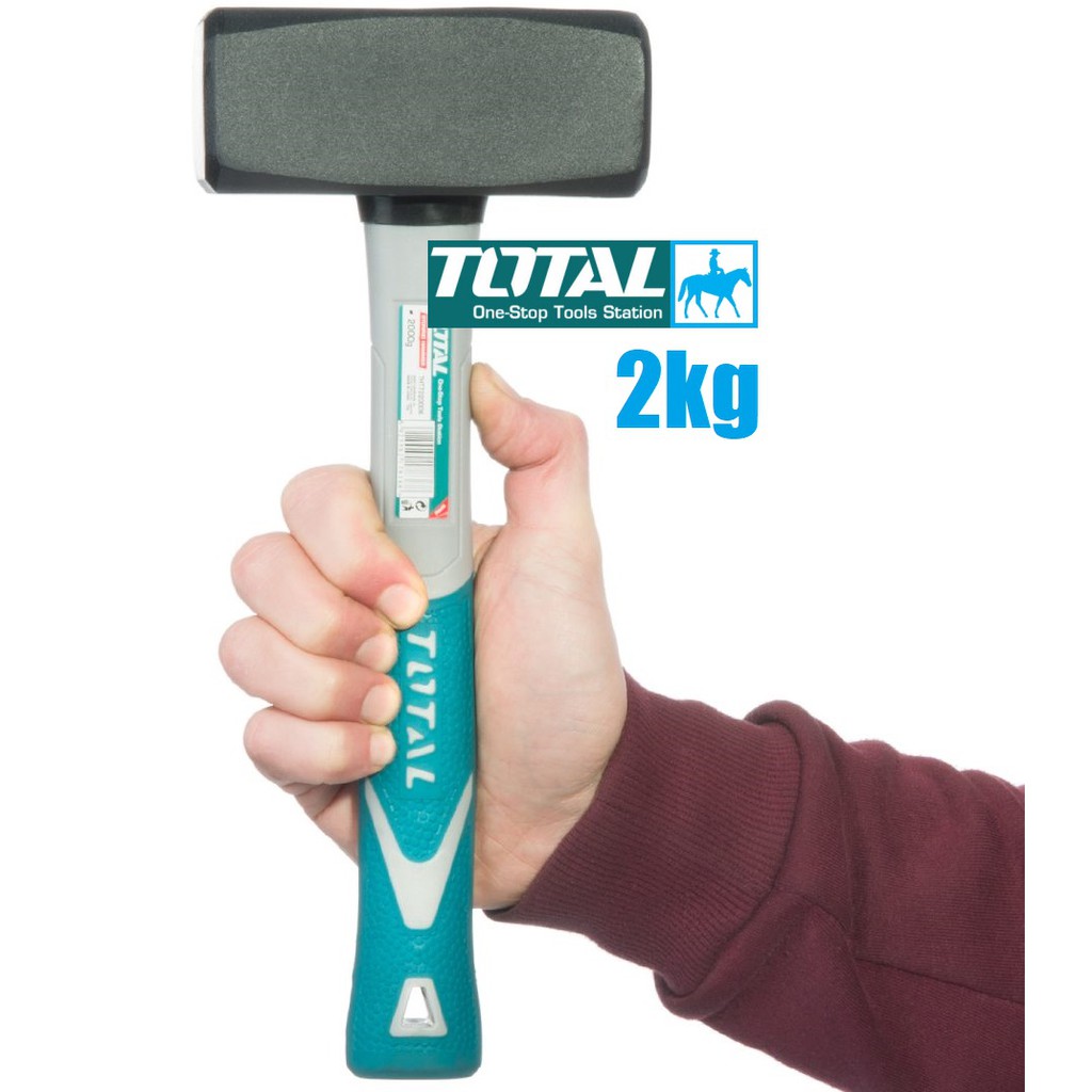 Búa tạ đập đá búa đập đá 2000g 2kg total tht7220006