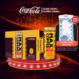 [SIÊU SALE ] Thùng 24 Lon Cà Phê Georgia Max Coffee 180ml/Lon Sale 8.8 Coca-Cola Chính Hãng_LD