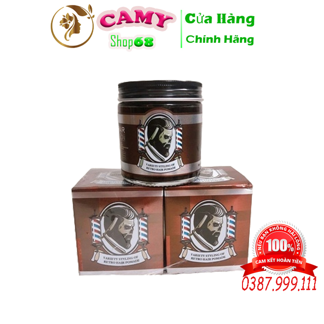 Sáp Tạo Kiểu Tóc Tóc Nam Hair Salon Variety Styling Of Retro Pomade chính hãng Camy shop68