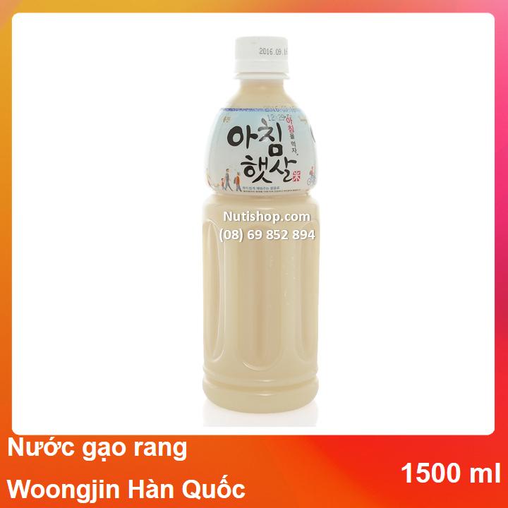 Nước gạo rang Hàn Quốc chai 1,5 lit
