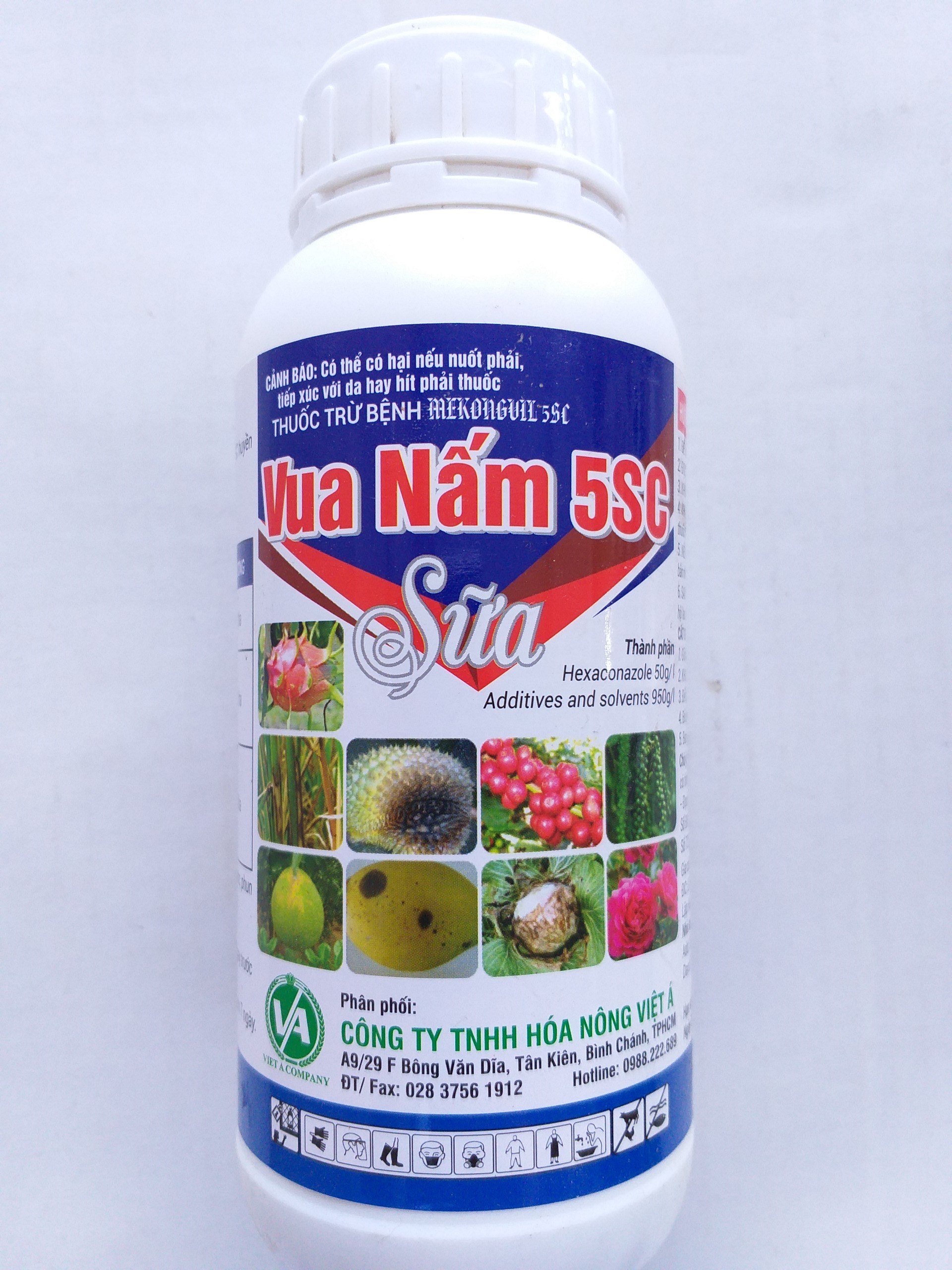 VUA NẤM 5SC - THUỐC TRỪ NẤM BỆNH CÂY TRỒNG - Chai 500ml