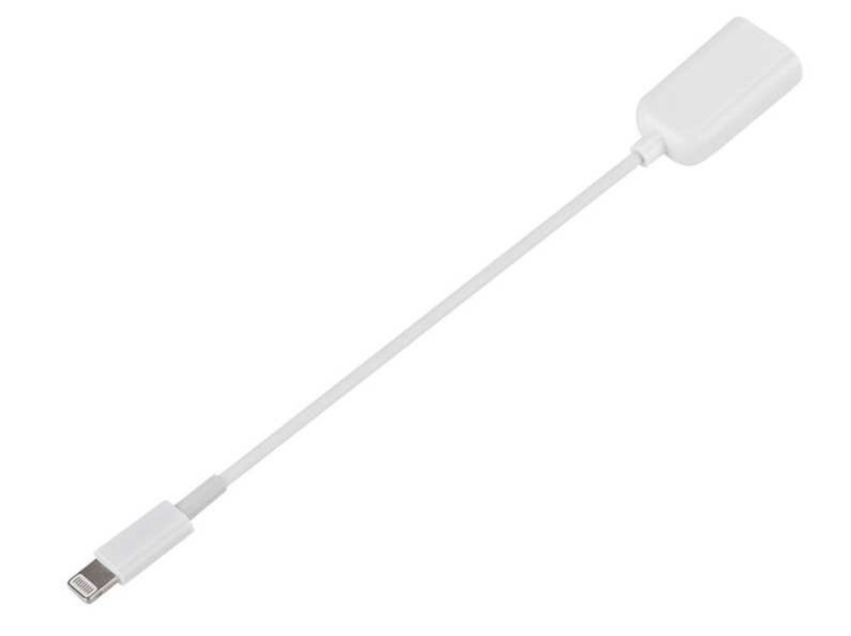 Cáp otg usb cho iphone
