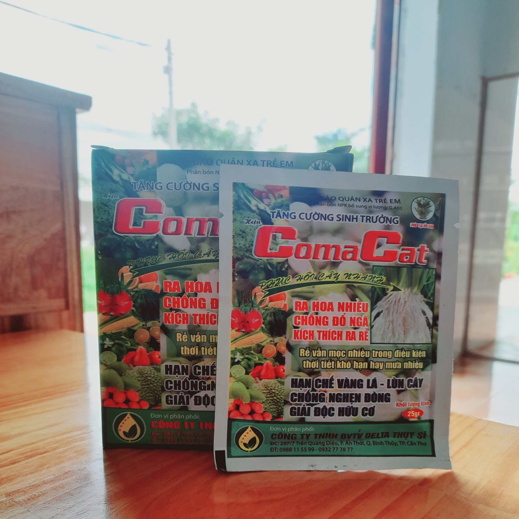Phân bón vi lượng, kích thích sinh trưởng Comcat