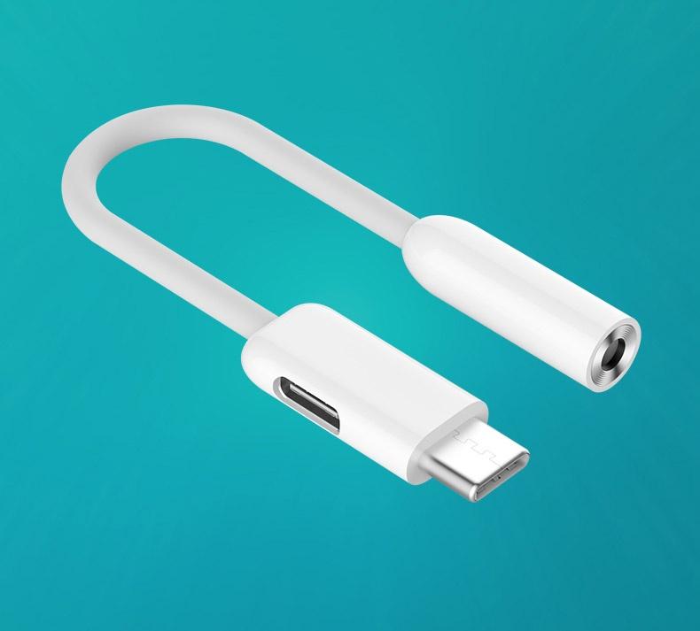 Cáp chuyển 2 trong 1 type c sang 3.5mm zmi al711