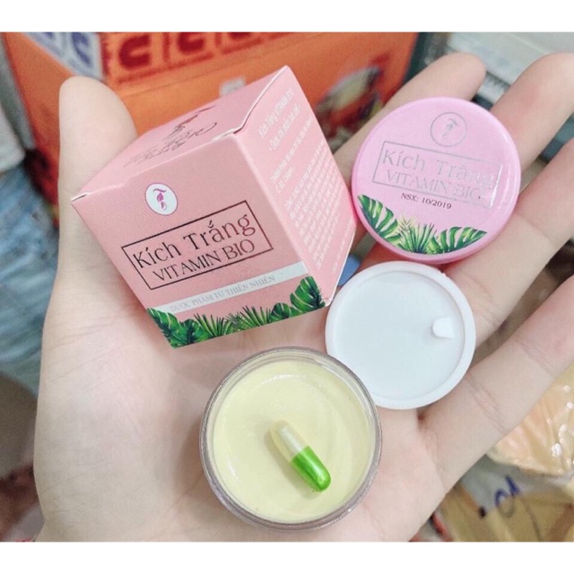 [HCM]Kem Kích Trắng Vitamin Bio