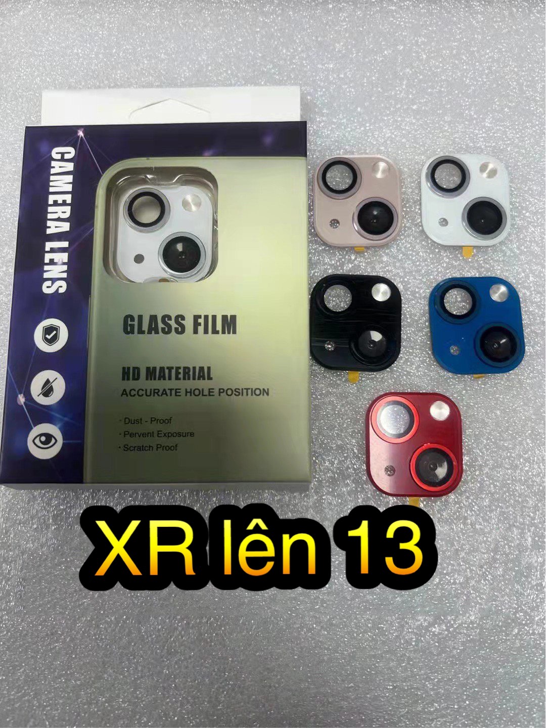 Độ cụm camera cho iphone xr lên iphone 13