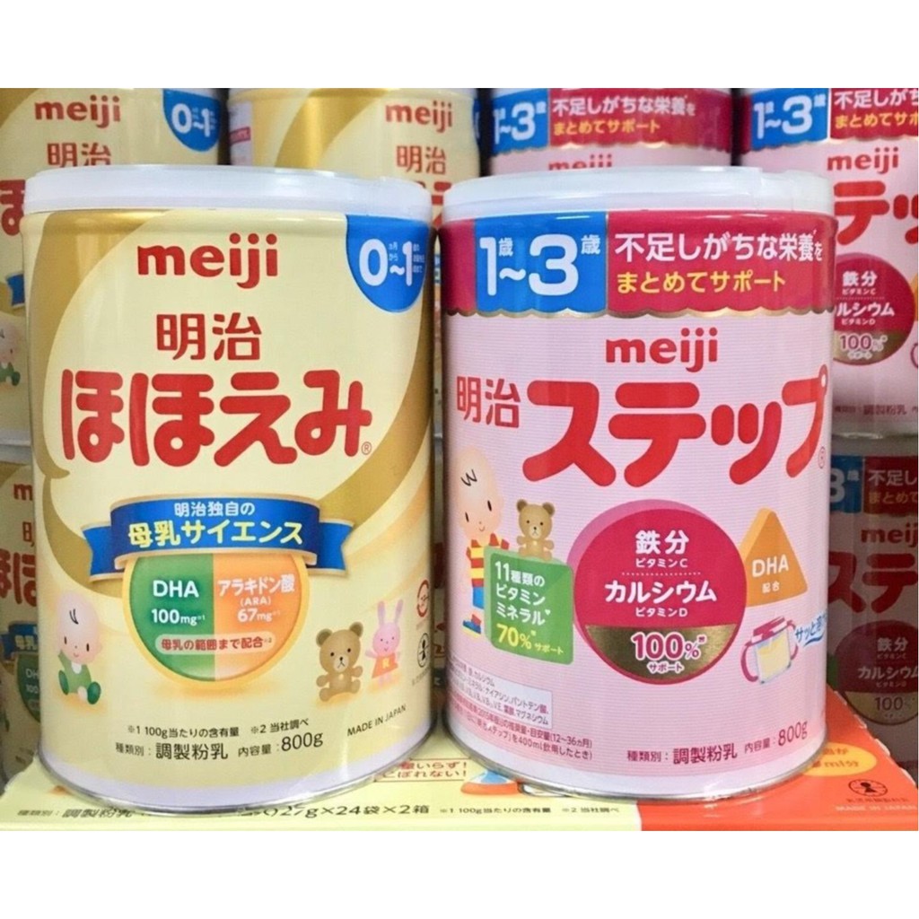 SỮA MEIJI SỐ 9 NỘI ĐỊA NHẬT -hộp 800g - 1-3 tuổi date mới nhất