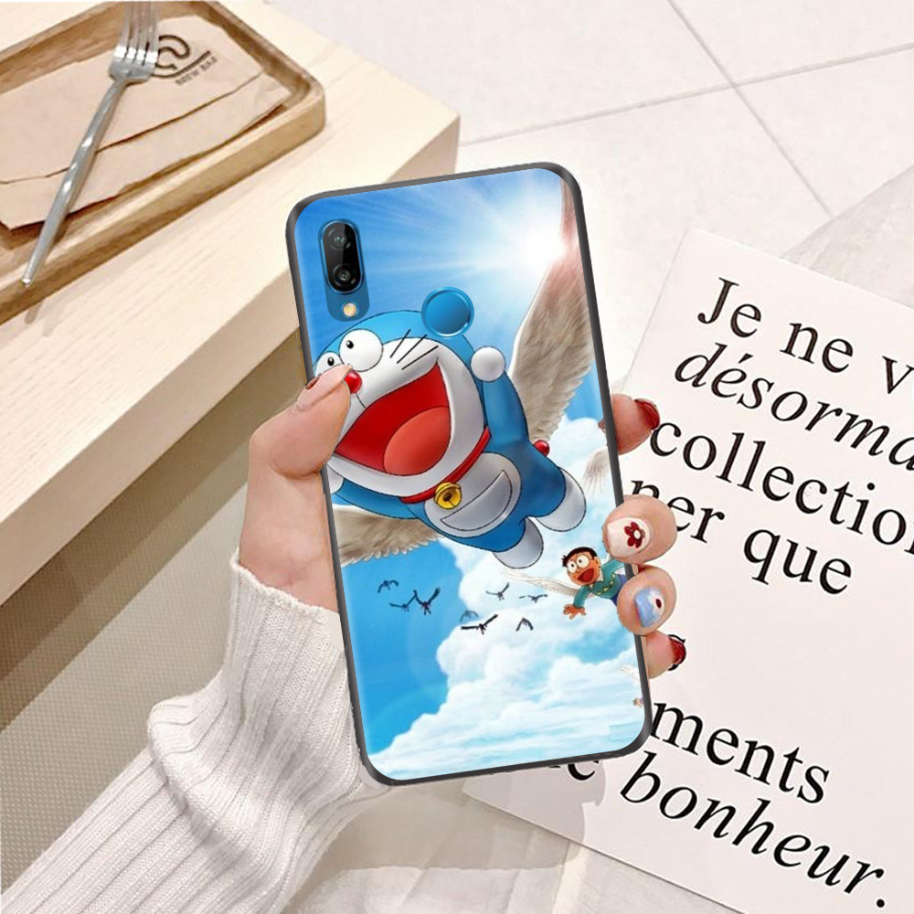 [HCM]Ốp lưng điện thoại Huawei Nova 3 / Nova 3e / Nova 3i / Y3 2017 / Y5 2017 viền dẻo TPU BST Doremon Phiêu Lưu