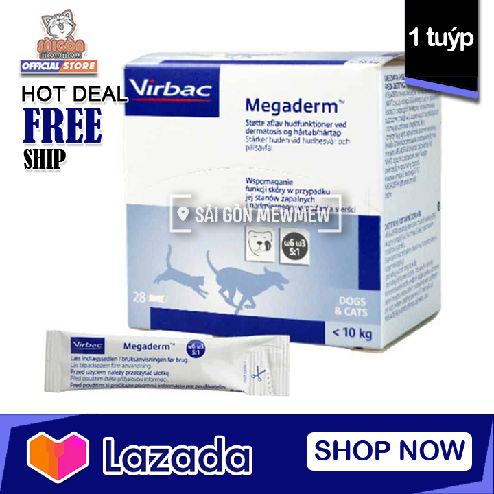 Gel dưỡng lông megaderm - lẻ 1 tuýp