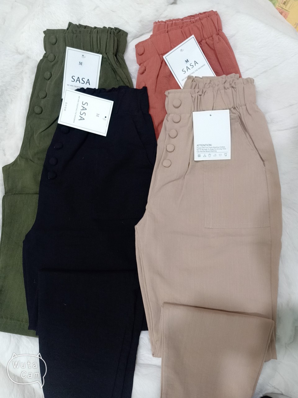 Quần Đũi Baggy 5 cúc bọc