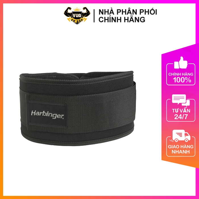 Đai Lưng Tập Gym Nam Harbinger 12.7 cm Foam Core Belt