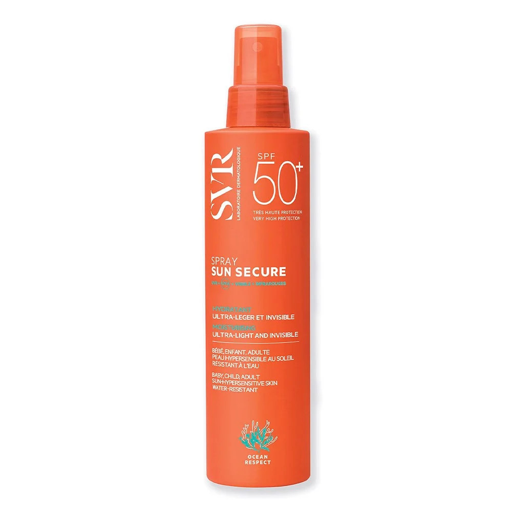 Xịt Chống Nắng SVR Sun Secure Spray Spf50+ 200ml - dành cho mặt và toàn thân