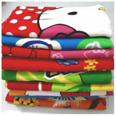 [HCM]Khăn Tắm Hoạt Hình Thái Lan dài 140cm x 70cm