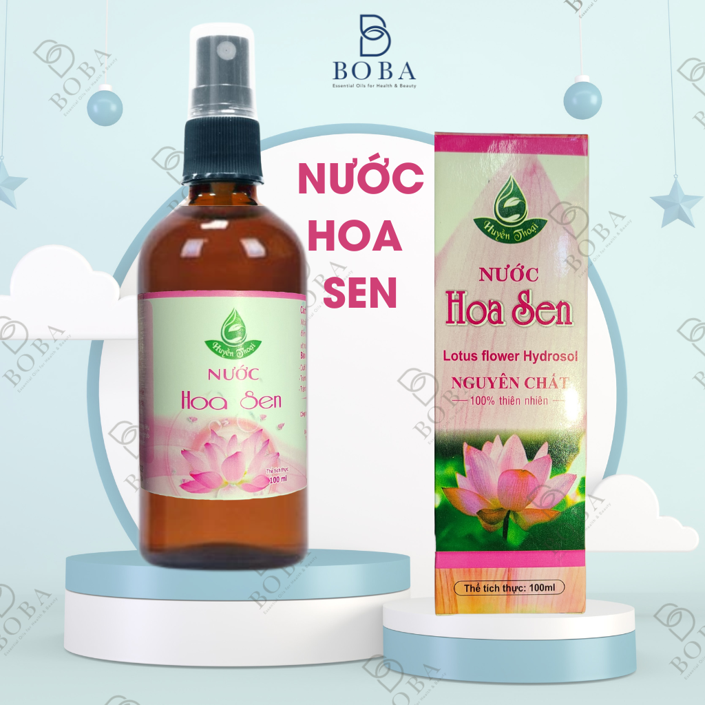 Nước hoa sen/ xịt khoáng/ toner hoa sen huyền thoại