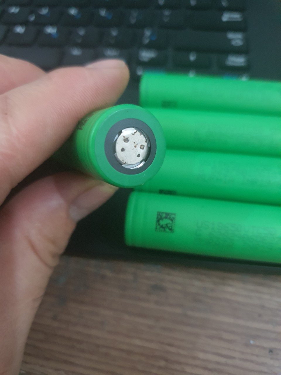  Bộ 4 Pin Lithium Sony VTC 5D 35A Tháo Khối Xả 18650 - Màu Xanh Lá Phong Cách Cao Cấp Mới 