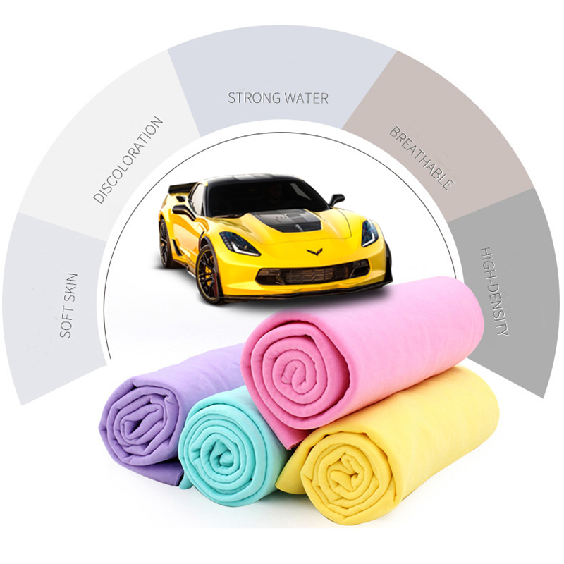 Khăn clean cham lau rửa xe ô tô