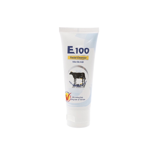 Sữa rửa mặt e100 trắng mịn 50ml