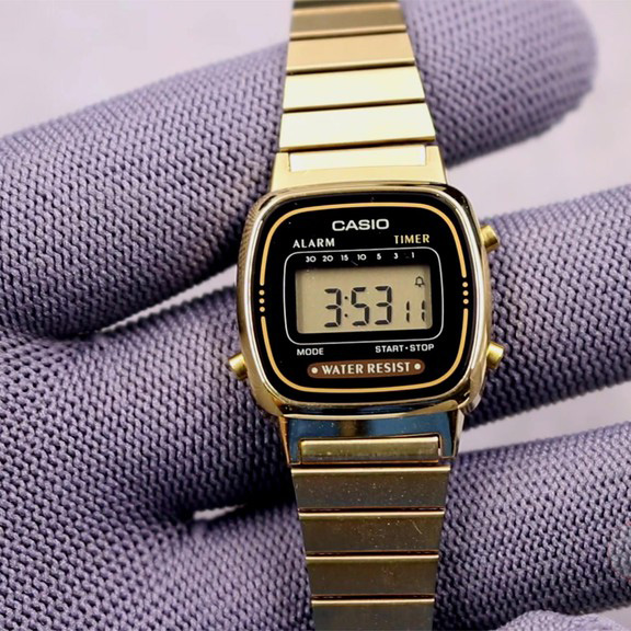 Đồng hồ casio nữ la670wga-1df hàng trưng bày