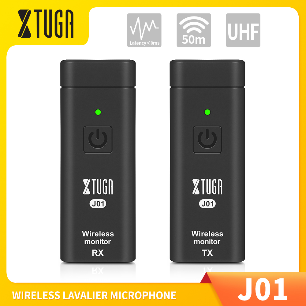Xtuga J01 Thiết bị giám sát không dây Trong Tai Hệ Thống Giám Sát Âm Nhạc Sân Khấu Phát Lại hệ thống giám sát Với Tai Nghe, Cho Sân Khấu, Bài Phát Thanh, Các Cuộc Phỏng Vấn, ghi âm ngoài trời