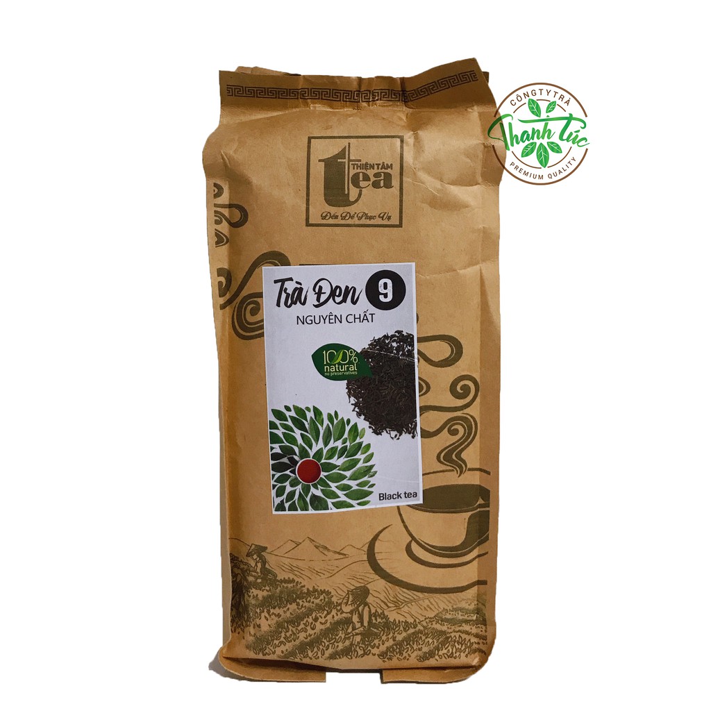 Trà Đen Pha Trà Sữa Số 9 Thiện Tâm Túi Giấy Gói 500gr