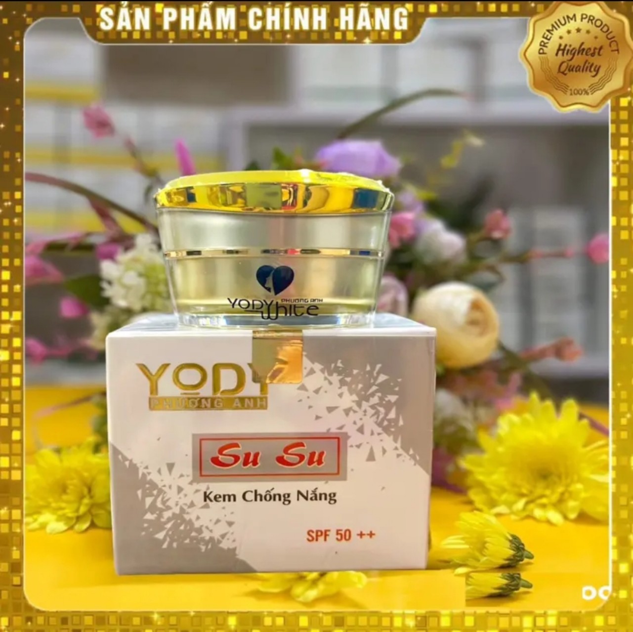 Combo Serum dưỡng phục hồi sau tái tạo Phương Anh + Kem ngày 3X + Kem chống nắng Yody White - 1