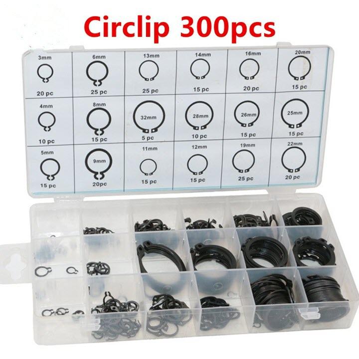 Vòng phanh chân trục circlip 300 psc