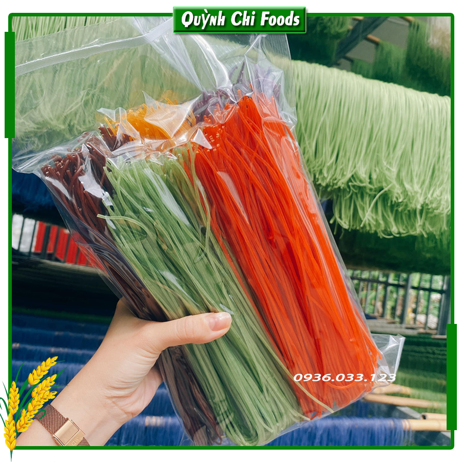 Bún ngũ sắc / Bún rau củ / Eat clean, healthy / 1kg