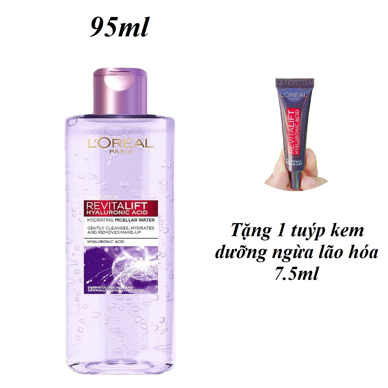 Giảm Giá Nước Tẩy Trang Siêu Cấp Ẩm & Giảm Nếp Nhăn L'Oreal Paris  Revitalift 95Ml - Beecost