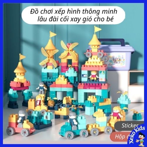 Bộ đồ chơi xếp hình ghép hình trí tuệ cho bé trai và bé gái 3 4 5 6 7 8 tuổi. Trò chơi lắp ráp lắp ghép thông minh cho trẻ em trẻ con nam nữ